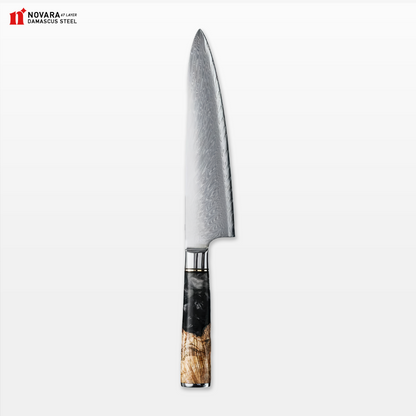 Novara Chikyū (アースナイフ) - Damascus Steel Knives